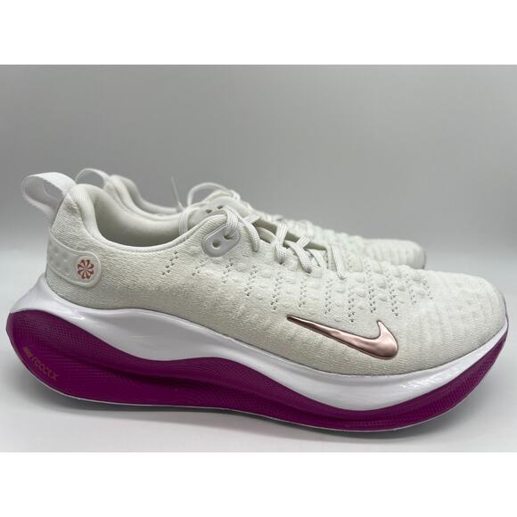 Nike ReactX Infinity Run 4 White Hot Fuchsia DR2670 108 Women’s Size 9 - Picture 1 of 12